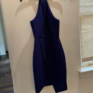 blue bcbgmaxazria dress
